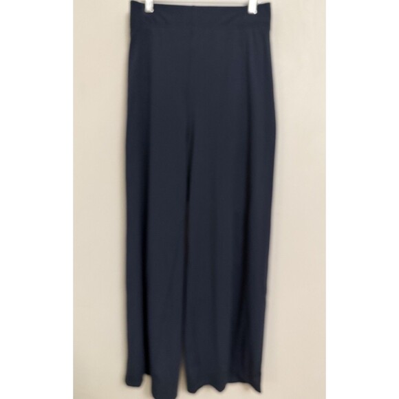 NEW Old Navy PowerSoft WIDE LEG Go Dry ACTIVE Pants Women's XXL Dusk Navy $50 - Picture 1 of 11